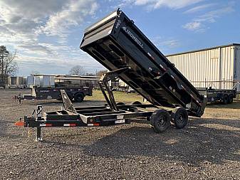 New 2025 Iron Bull DTB14 83x16 Dump Trailer