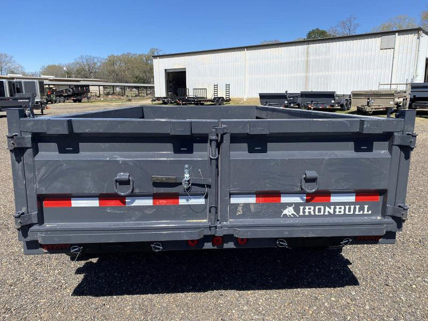 New 2025 Iron Bull DWB14 83x14 Dump Trailer