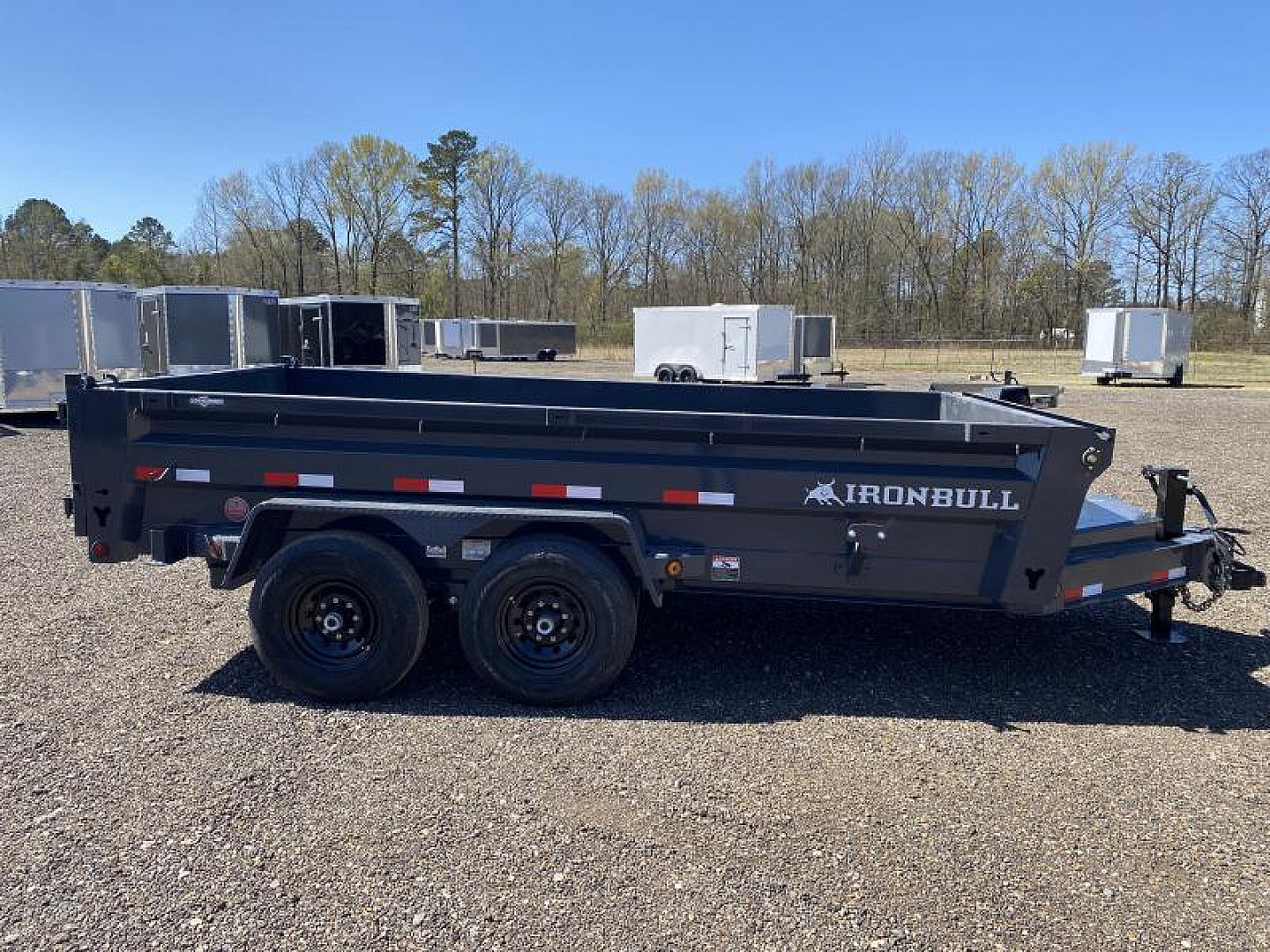 New 2025 Iron Bull DWB14 83x14 Dump Trailer