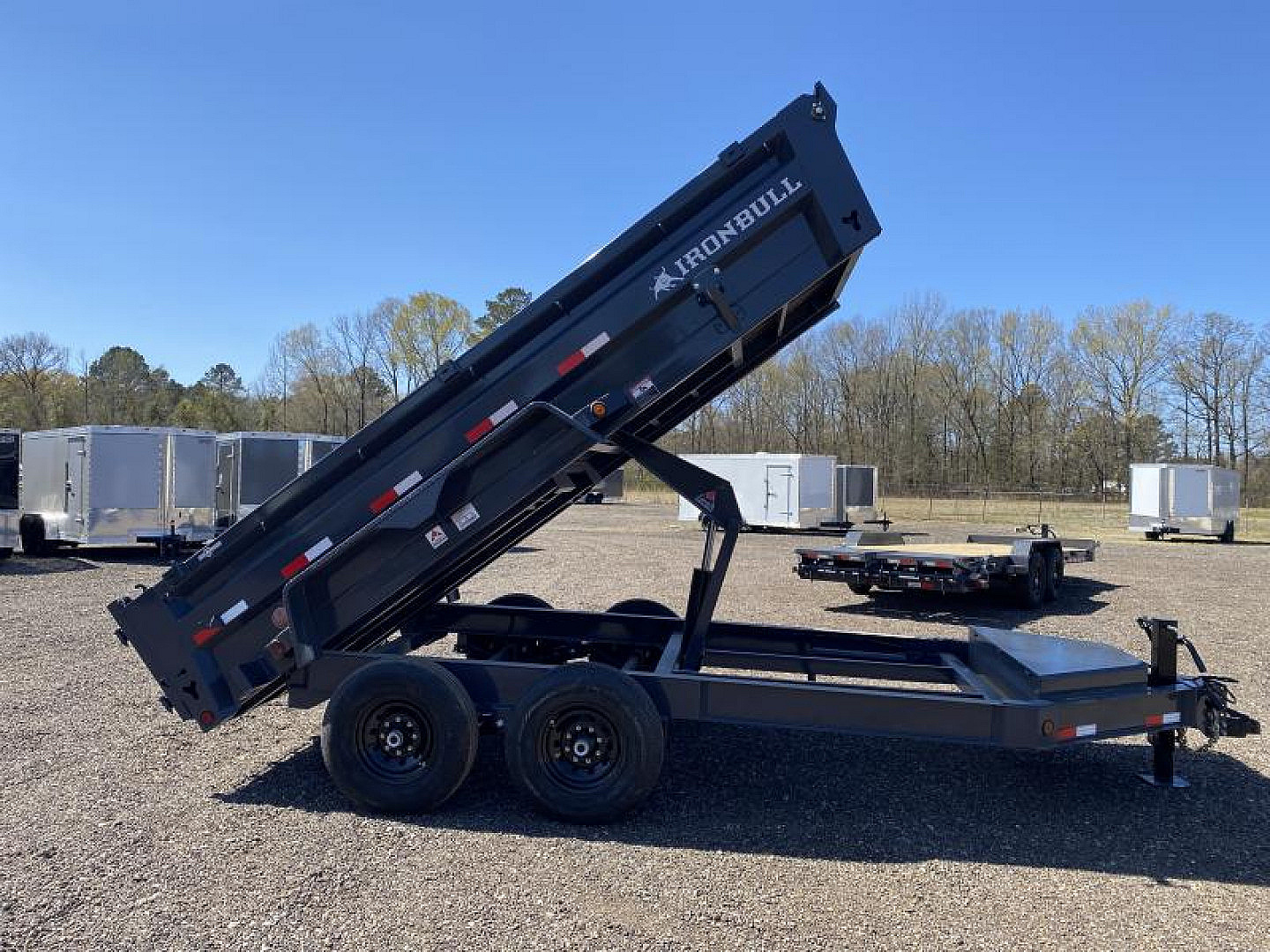 New 2025 Iron Bull DWB14 83x14 Dump Trailer