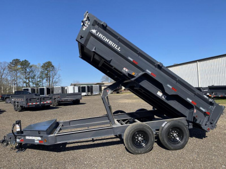 New 2025 Iron Bull DWB14 83x14 Dump Trailer