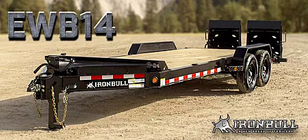 New 2025 Iron Bull EWB14 83x20 Equipment Trailer