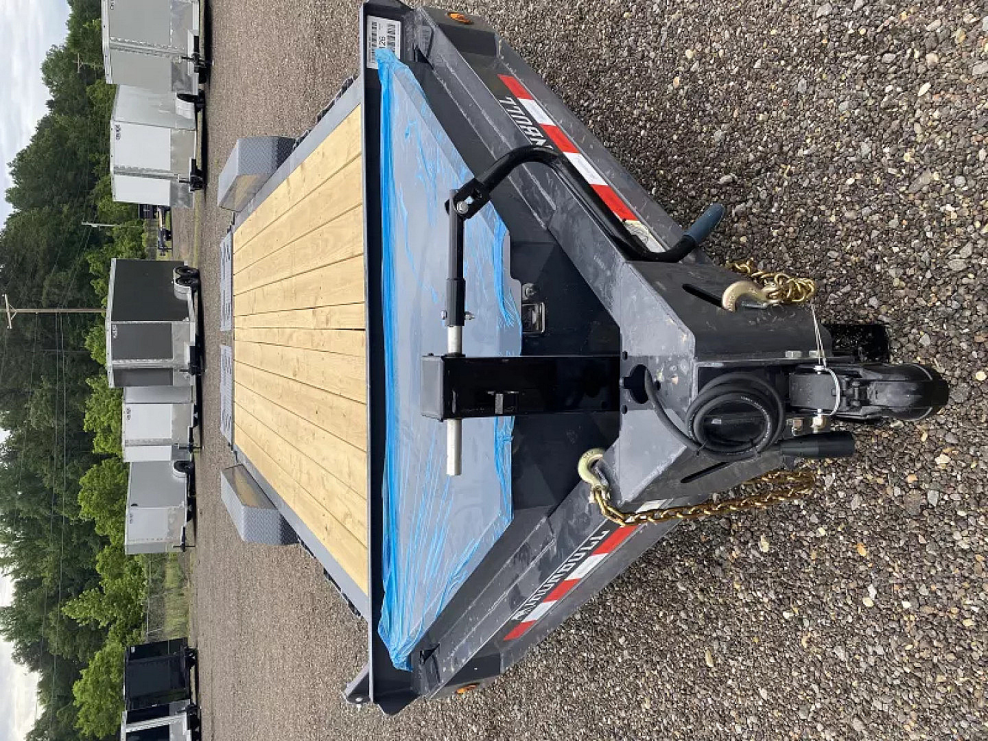 New 2025 Iron Bull EWB14 83x20 Equipment Trailer