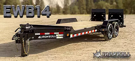 New 2025 Iron Bull EWB14 83x20 Equipment Trailer