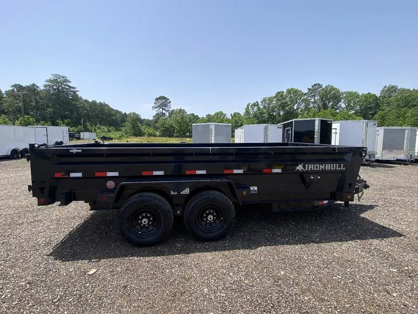New 2025 Iron Bull DTB14 83x16 Dump Trailer