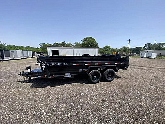 New 2025 Iron Bull DTB14 83x16 Dump Trailer