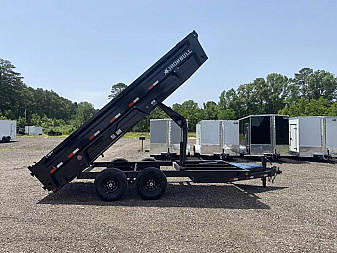 New 2025 Iron Bull DTB14 83x16 Dump Trailer
