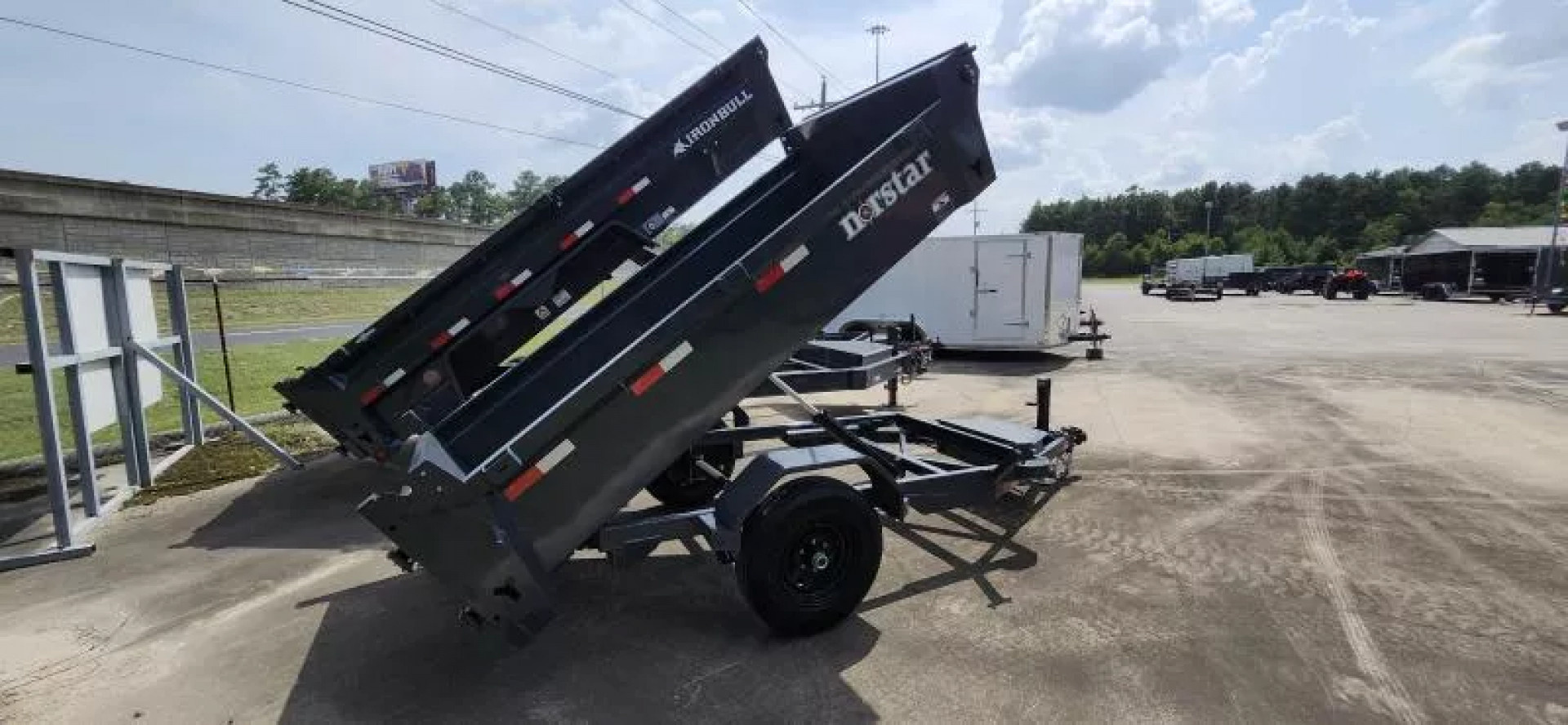New 2026 Norstar DCB6010051_12000_GRY Single 5.2K Axle Dump Trailer