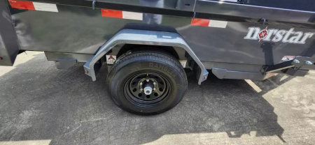 New 2026 Norstar DCB6010051_12000_GRY Single 5.2K Axle Dump Trailer