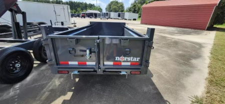 New 2026 Norstar DCB6010051_12000_GRY Single 5.2K Axle Dump Trailer