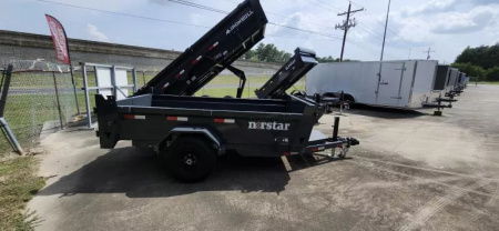 New 2026 Norstar DCB6010051_12000_GRY Single 5.2K Axle Dump Trailer