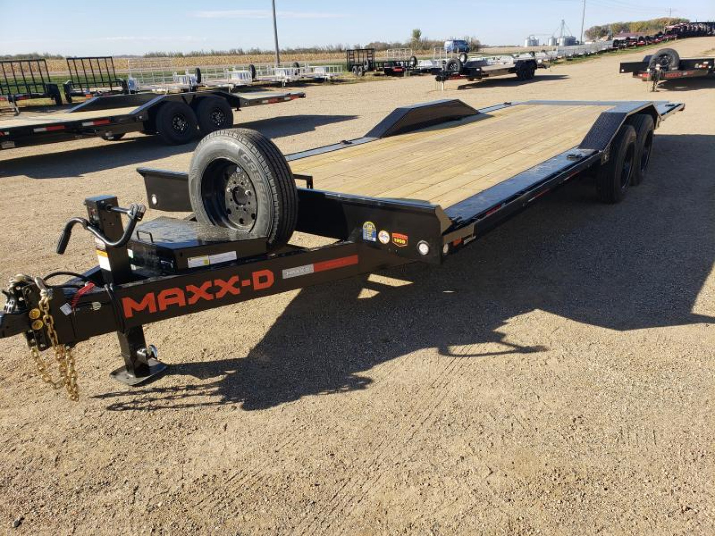 New 2025 MAXX-D T8X10024 24' FULL POWER TILT TRAILER W/ 8K AXLES