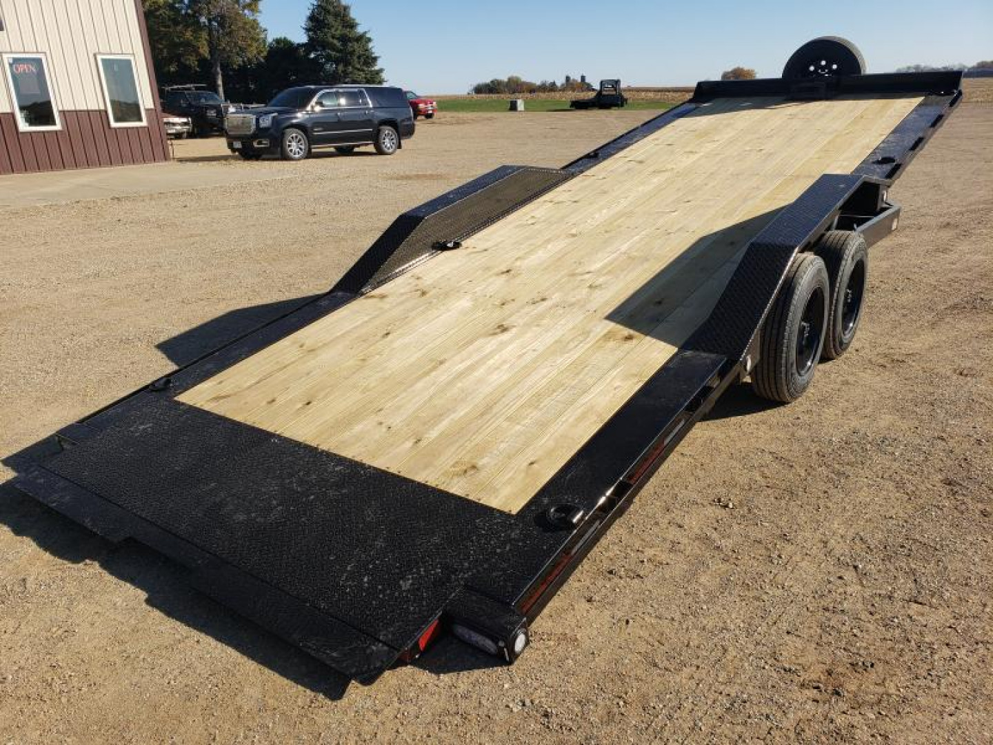 New 2025 MAXX-D T8X10024 24' FULL POWER TILT TRAILER W/ 8K AXLES