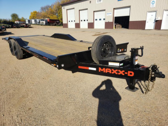 New 2025 MAXX-D T8X10024 24' FULL POWER TILT TRAILER W/ 8K AXLES