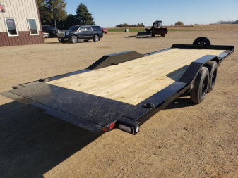 New 2025 MAXX-D T8X10024 24' FULL POWER TILT TRAILER W/ 8K AXLES