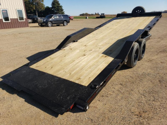 New 2025 MAXX-D T8X10024 24' FULL POWER TILT TRAILER W/ 8K AXLES