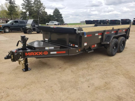 New 2026 MAXX-D DKX8314 83" X 14' Dump Trailer W/ 7000# AXLES