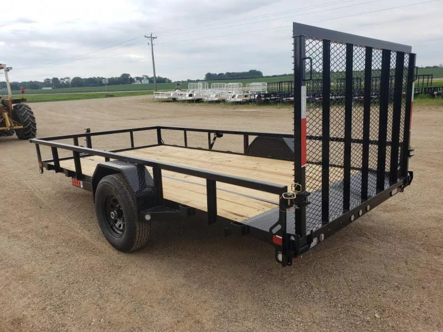 New 2026 MAXX-D S3X8314 83" X 14' Utility Trailer W/ 5200# AXLE AND BRAKES