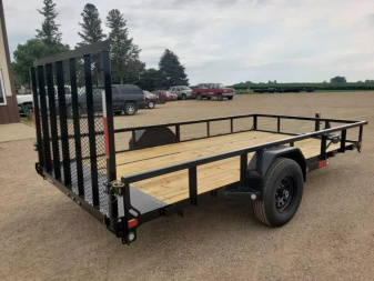 New 2026 MAXX-D S3X8314 83" X 14' Utility Trailer W/ 5200# AXLE AND BRAKES