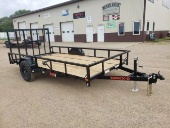 New 2026 MAXX-D S3X8314 83" X 14' Utility Trailer W/ 5200# AXLE AND BRAKES