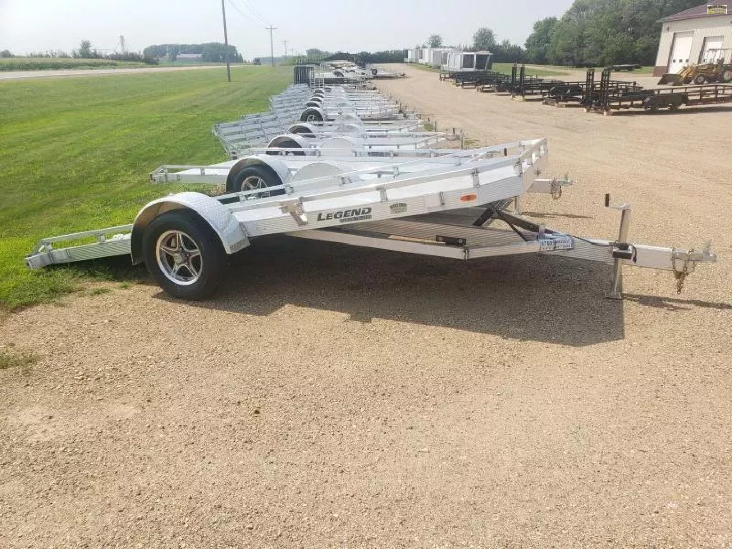 New 2026 Legend Trailers 7X14TUSA30 7'X14' TILT Utility Trailer
