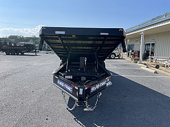 New 2025 Sure-Trac 102"x22' Deckover Power Tilt Equipment Trailer with Hydraulic Jack