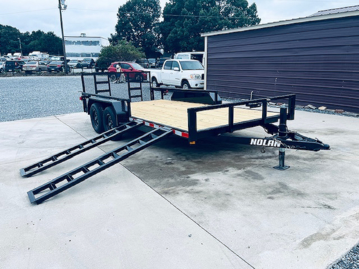 New 2025 Nolan 7X16 ATV Style Utility Trailer 7K