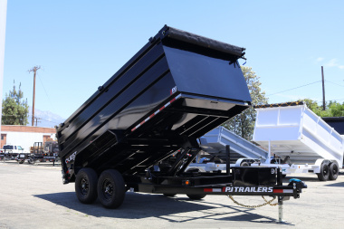 New 2026 PJ Trailers D7142 Dump Trailer