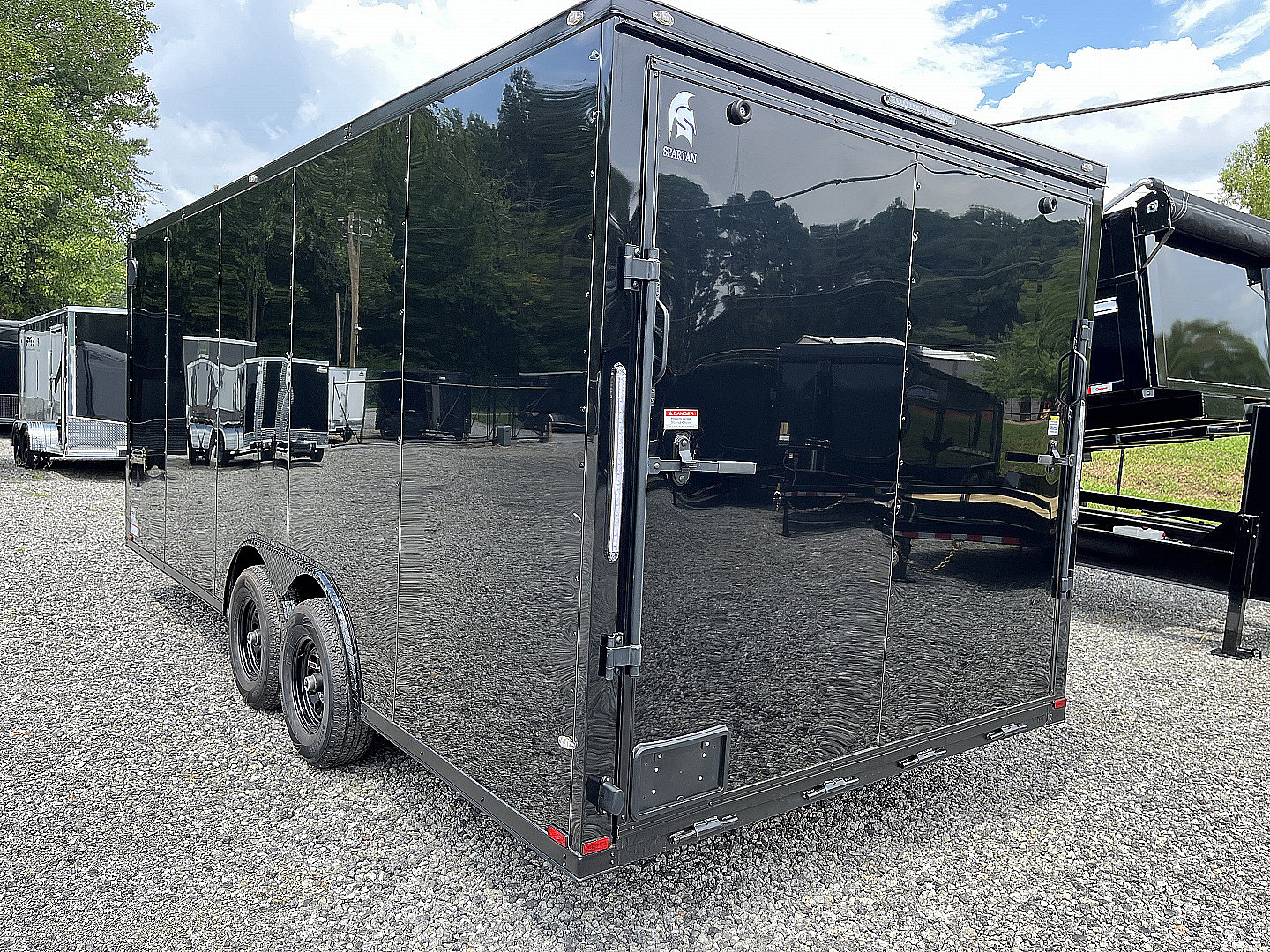 New 2026 Spartan 8.5x20 Enclosed Trailer, Polycor, 10K GVWR, StableDeck, Beavertail, 7' Interior