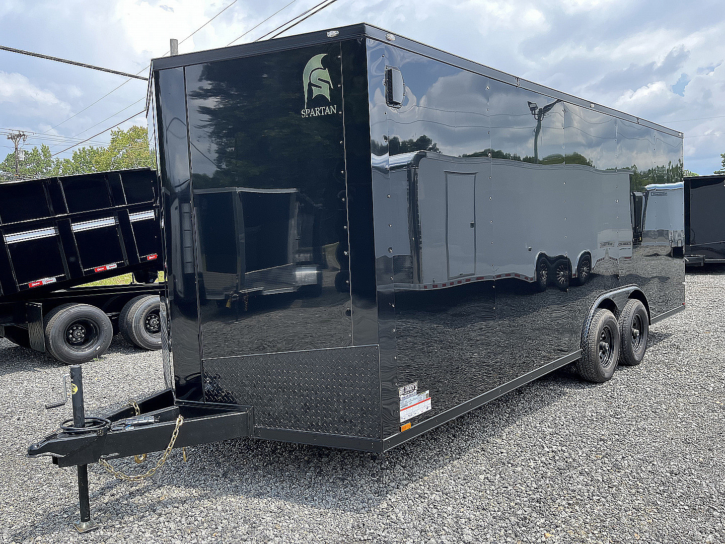 New 2026 Spartan 8.5x20 Enclosed Trailer, Polycor, 10K GVWR, StableDeck, Beavertail, 7' Interior