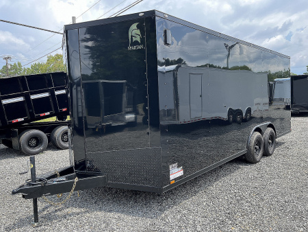 New 2026 Spartan 8.5x20 Enclosed Trailer, Polycor, 10K GVWR, StableDeck, Beavertail, 7' Interior
