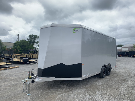 New 2026 NEO Trailers NAUX1685R6 (8.5' X 16') 7K V-Nose Car / Racing Trailer