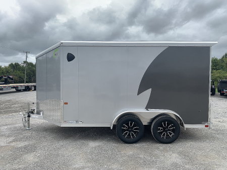 New 2026 NEO Trailers NAM1275TR74 (7.5' X 12')7K Enclosed Motorcycle Trailer