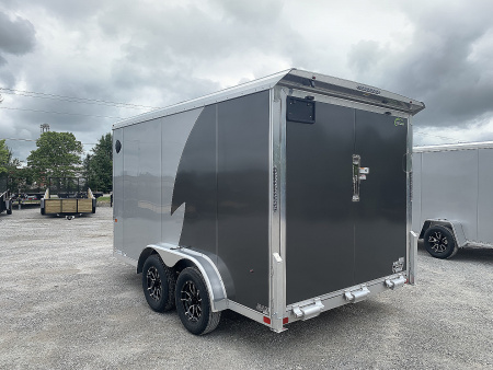 New 2026 NEO Trailers NAM1275TR74 (7.5' X 12')7K Enclosed Motorcycle Trailer