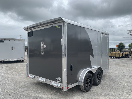 New 2026 NEO Trailers NAM1275TR74 (7.5' X 12')7K Enclosed Motorcycle Trailer