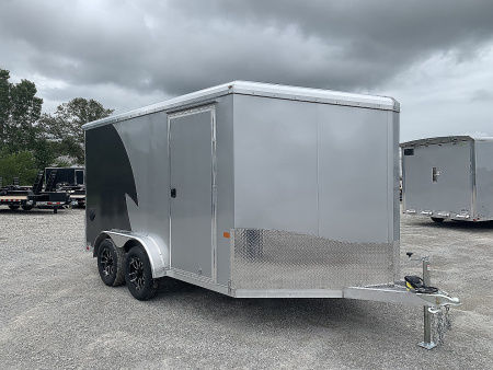 New 2026 NEO Trailers NAM1275TR74 (7.5' X 12')7K Enclosed Motorcycle Trailer