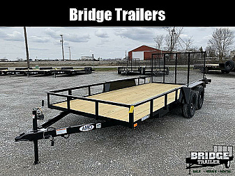New 2026 AMO AL16TBXW (82" X 16') 7K Landscape Utility Trailer