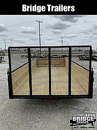 New 2026 AMO A9614TBWG (76" X 14')7K Tandem Highside Utility Trailer