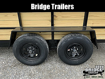 New 2026 AMO A9614TBWG (76" X 14')7K Tandem Highside Utility Trailer