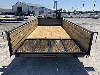 New 2026 AMO A9614TBWG (76" X 14')7K Tandem Highside Utility Trailer