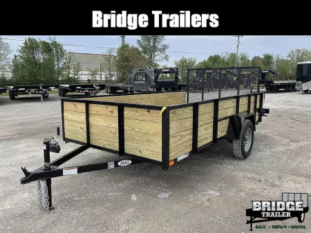New 2026 AMO A9612WG (76  x 12') 2.9K Highside Utility Trailer