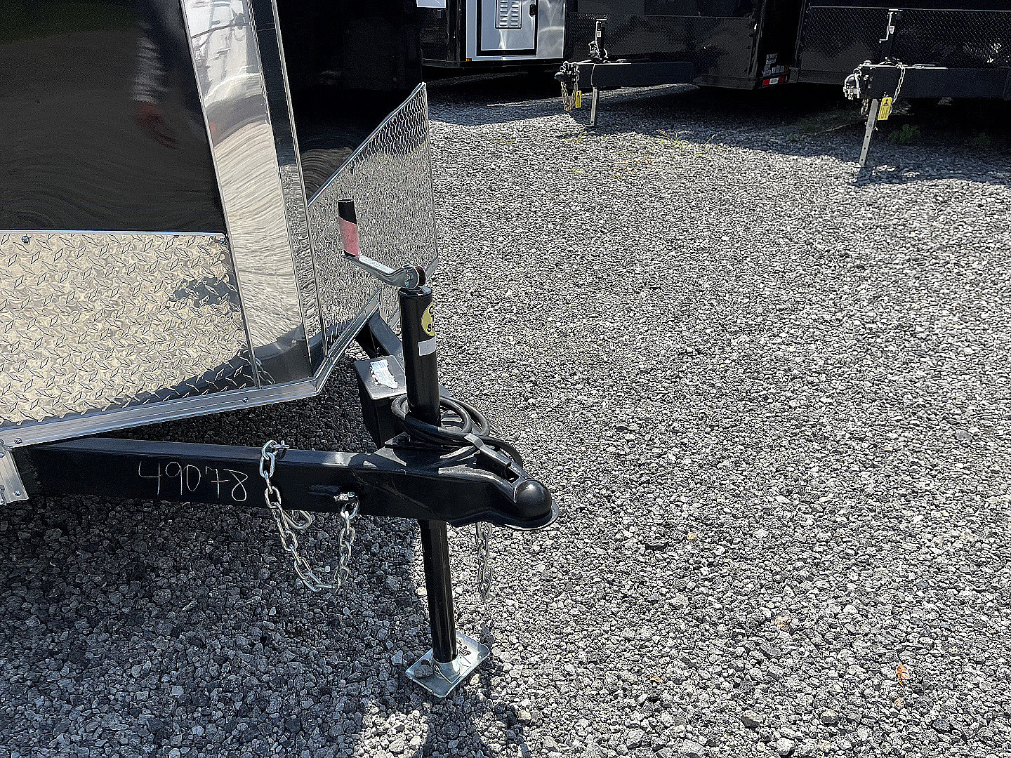 New 2026 Spartan 7X14 Enclosed Trailer, Black Exterior, Tandem Axle, StableDeck, 7K GVWR