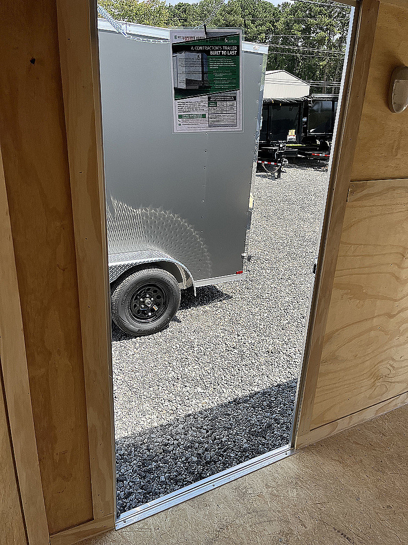 New 2026 Spartan 7X14 Enclosed Trailer, Black Exterior, Tandem Axle, StableDeck, 7K GVWR