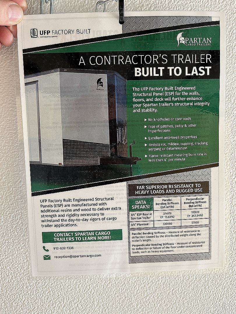 New 2026 Spartan 7X14 Enclosed Trailer, Black Exterior, Tandem Axle, StableDeck, 7K GVWR