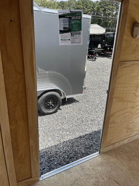 New 2026 Spartan 7X14 Enclosed Trailer, Black Exterior, Tandem Axle, StableDeck, 7K GVWR