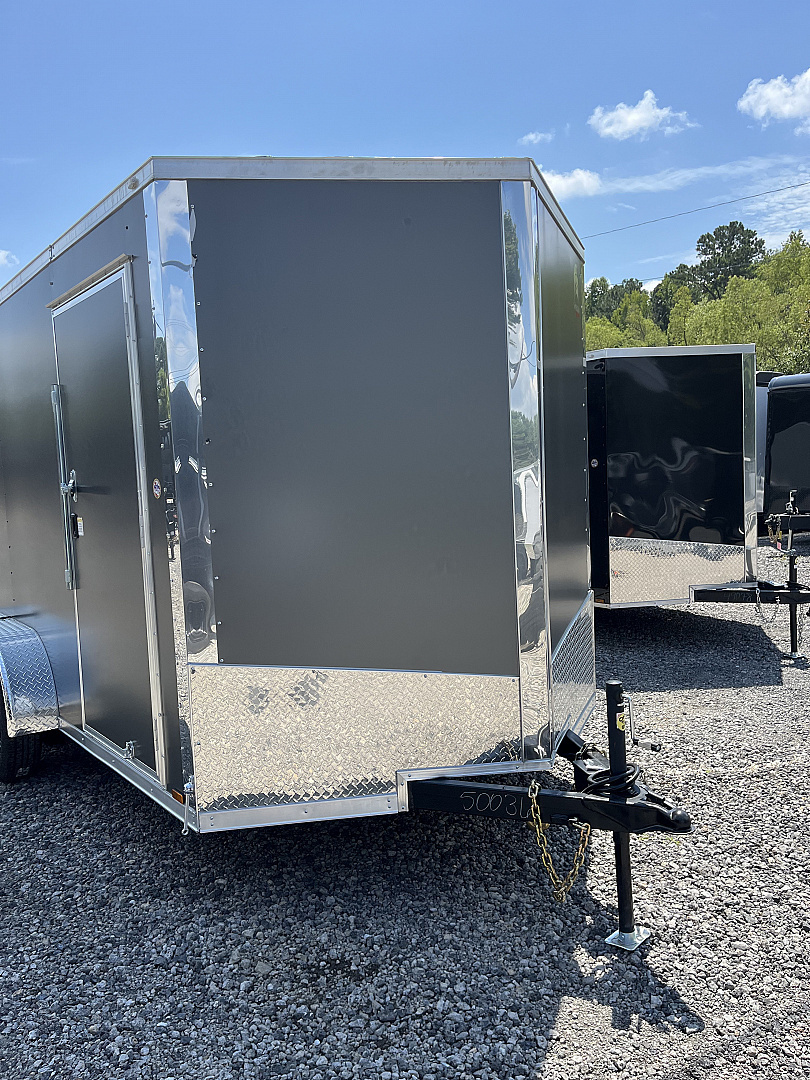 New 2026 Spartan 7X16 Enclosed Trailer, Preferred Package, Polycor, Tube Cross Members, 7' Interior