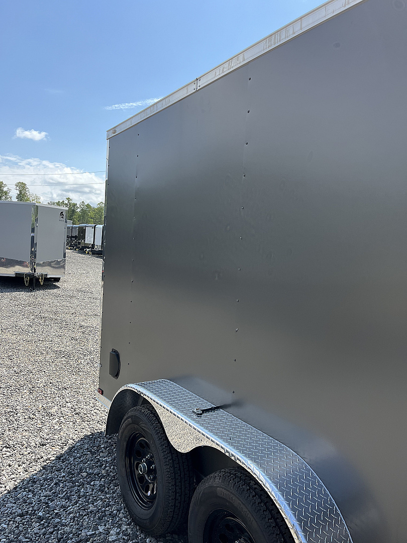 New 2026 Spartan 7X16 Enclosed Trailer, Preferred Package, Polycor, Tube Cross Members, 7' Interior