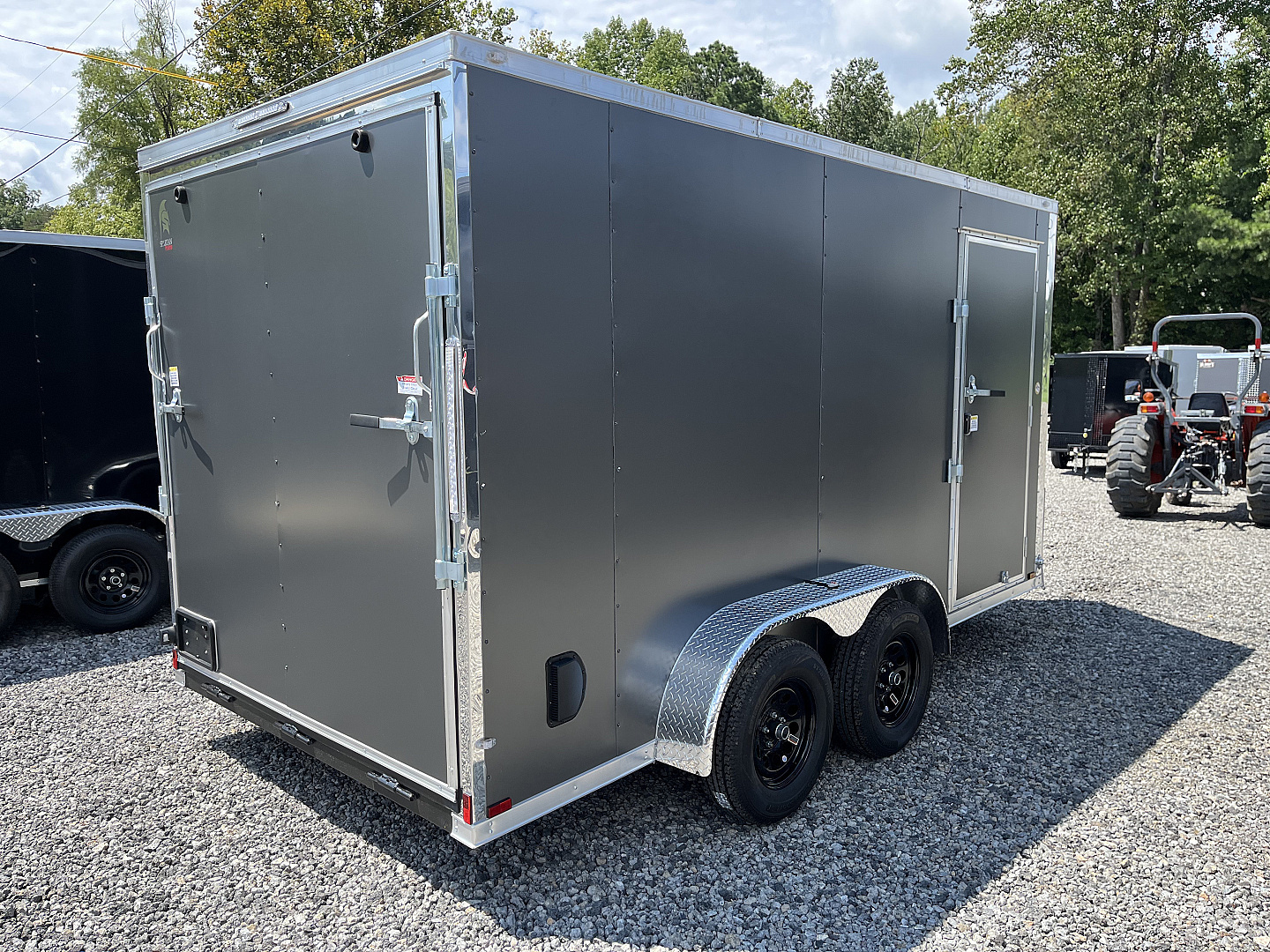 New 2026 Spartan 7X16 Enclosed Trailer, Preferred Package, Polycor, Tube Cross Members, 7' Interior
