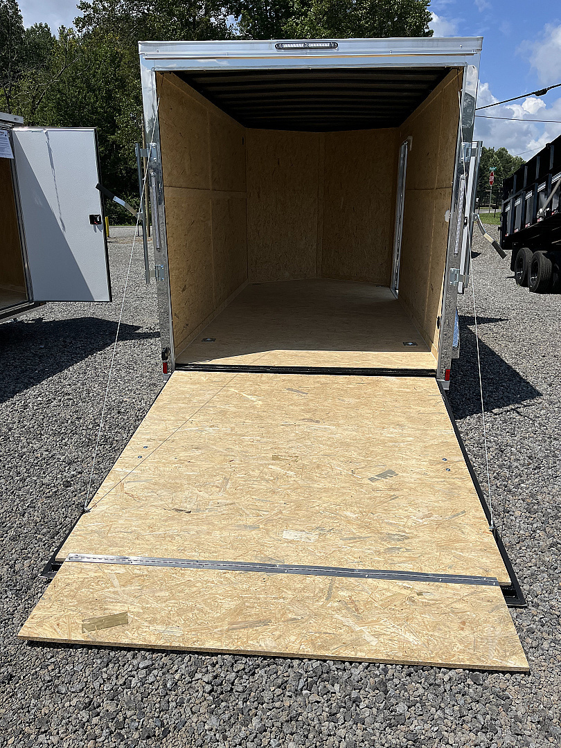 New 2026 Spartan 7X16 Enclosed Trailer, Preferred Package, Polycor, Tube Cross Members, 7' Interior