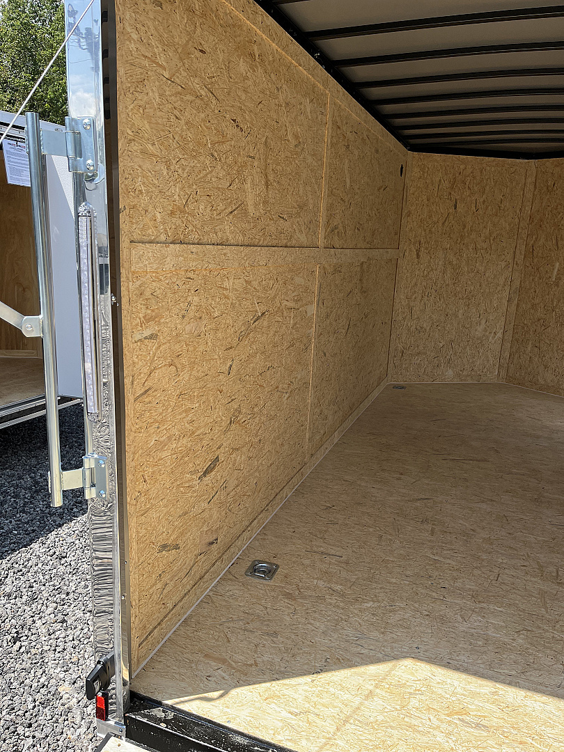 New 2026 Spartan 7X16 Enclosed Trailer, Preferred Package, Polycor, Tube Cross Members, 7' Interior